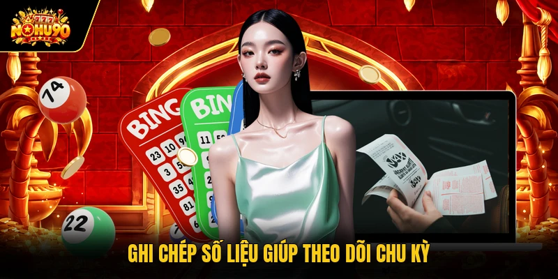 Ghi chép số liệu giúp theo dõi chu kỳ